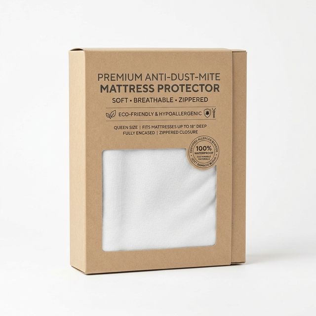 Capa Integral para Colchão com Fecho (Antiácaro)
